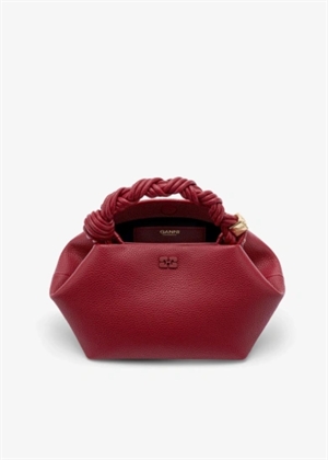 Bou small grained bag Red Dahlia B2100060 Ganni 
